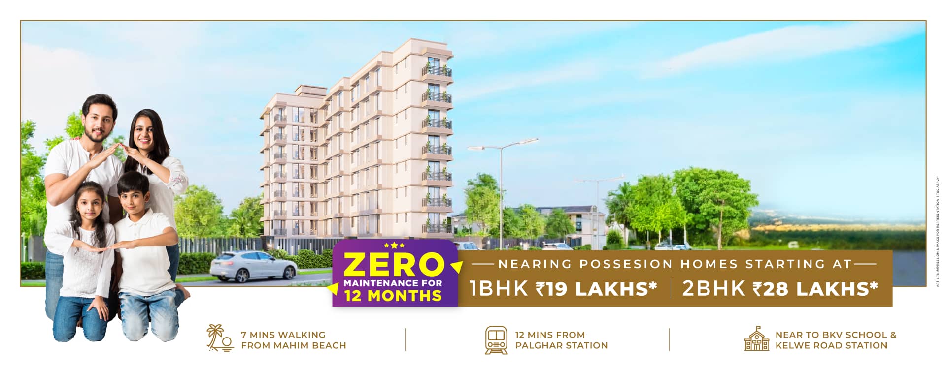 Mhatre Bhakti Park – 1 & 2 BHK Homes in Palghar